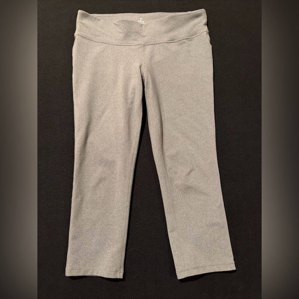 Prana Leggings Stretch Midrise Granite Grey Women’s Size Medium